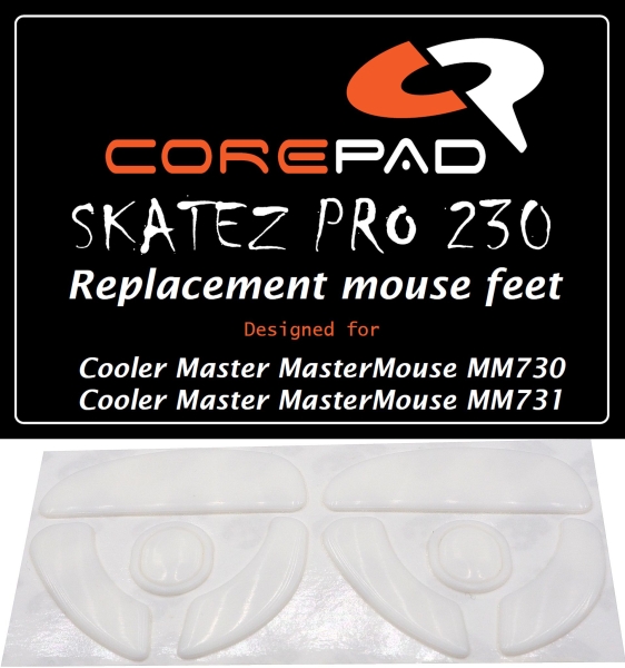 Hyperglides Hypergleits Hypergleids Corepad Skatez Corepad Skatez Cooler Master MasterMouse MM730 MM731